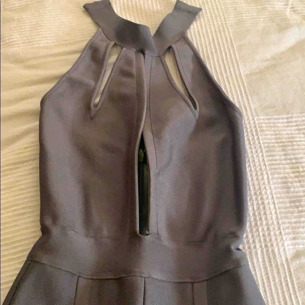 Gray jumpsuit